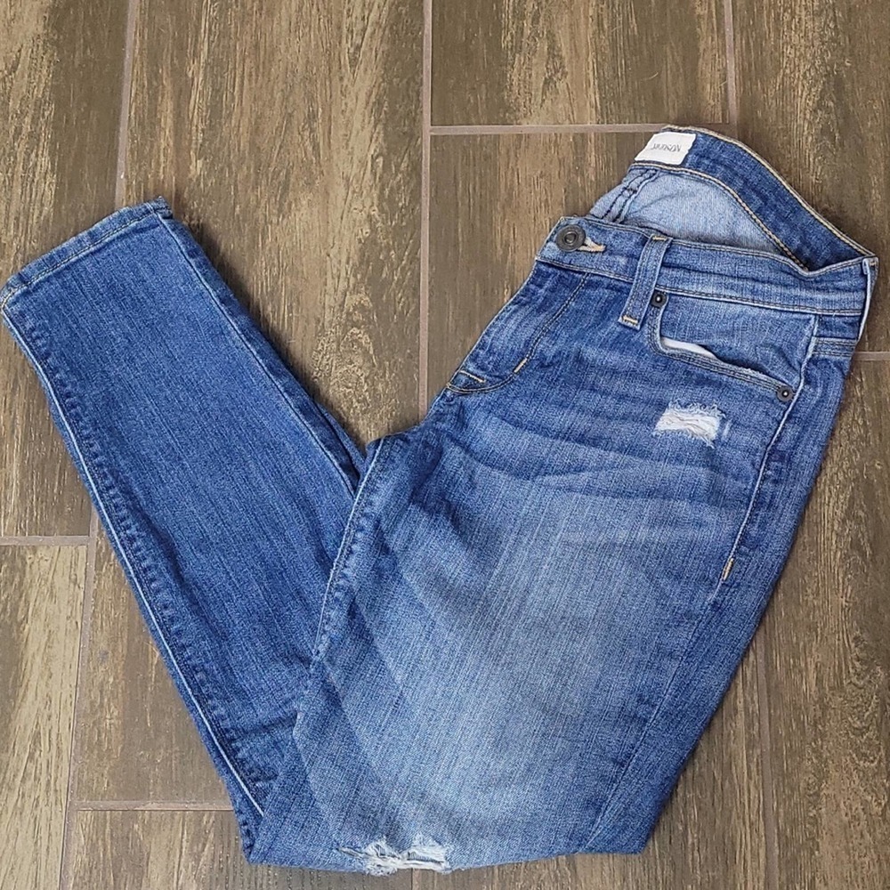 Hudson Blue Denim Jeans Distressed Sz 26